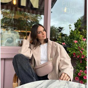 Genuine Italian Leather Fanny Pack (Sling Bag)